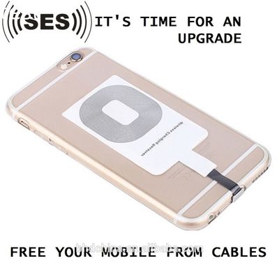 2017 Hot Selling Wholesale Mini Qi Wireless Charger Receiver for iPhone and Android