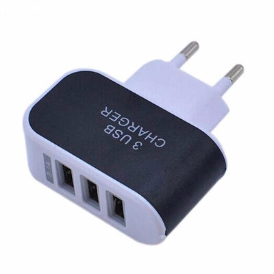 EU US Plug 3 USB Wall Charger for iphone usb charger, universal wall socket