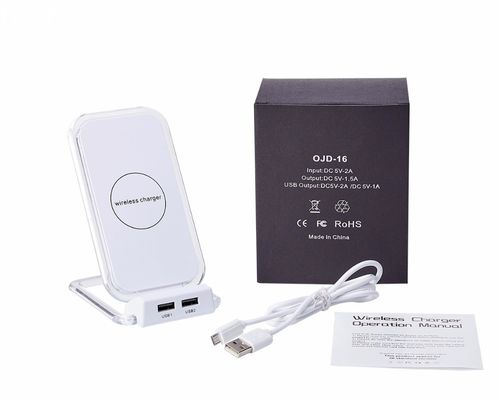 2018 New Product High Quality Universal Micro Usb Charger Cell Phone Qi Wireless Car Charger