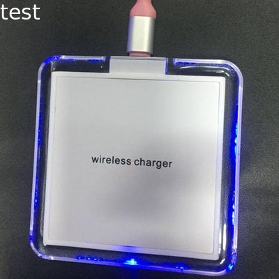 High Quality New Design Powerbank Wireless leather charging station lamp