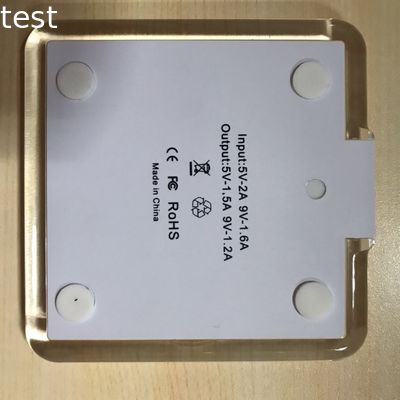 High Quality New Design Powerbank Wireless leather charging station lamp