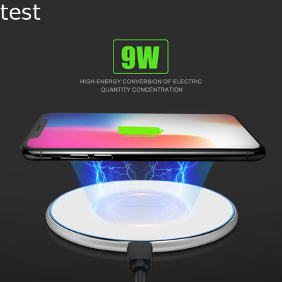 Hot Selling Factory OEM Customized Qi Wireless Phone Fast Charger Pad for Samsung for iPhone Xs Max