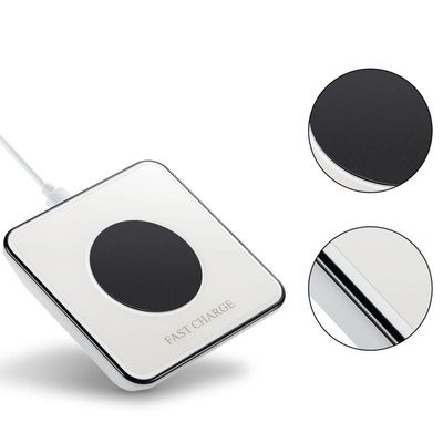 2018 New arrival portable fast wireless charger with Sensor Control LED Night Light for iphone 7/8/X/XS max xr for samsu