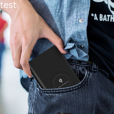 360 Degree Random Rotation qi Wireless Power Bank 10000mah Certificated Wireless Power Bank