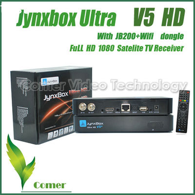 Full HD 1080P Satellite TV Receiver Jynxbox V5 Dual Core High Performance