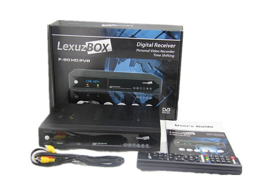 Lexuzbox F90 Paraguai DVB-C Digital Cable Receiver / Azamerica F90 PVR Cable TV Set-top Box for Brazil