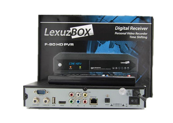 Lexuzbox F90 Paraguai DVB-C Digital Cable Receiver / Azamerica F90 PVR Cable TV Set-top Box for Brazil