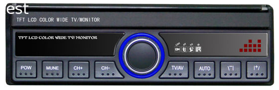 7 Inch Single Din Car Stereo Multimedia Player System With ISDB-T / DVB-T