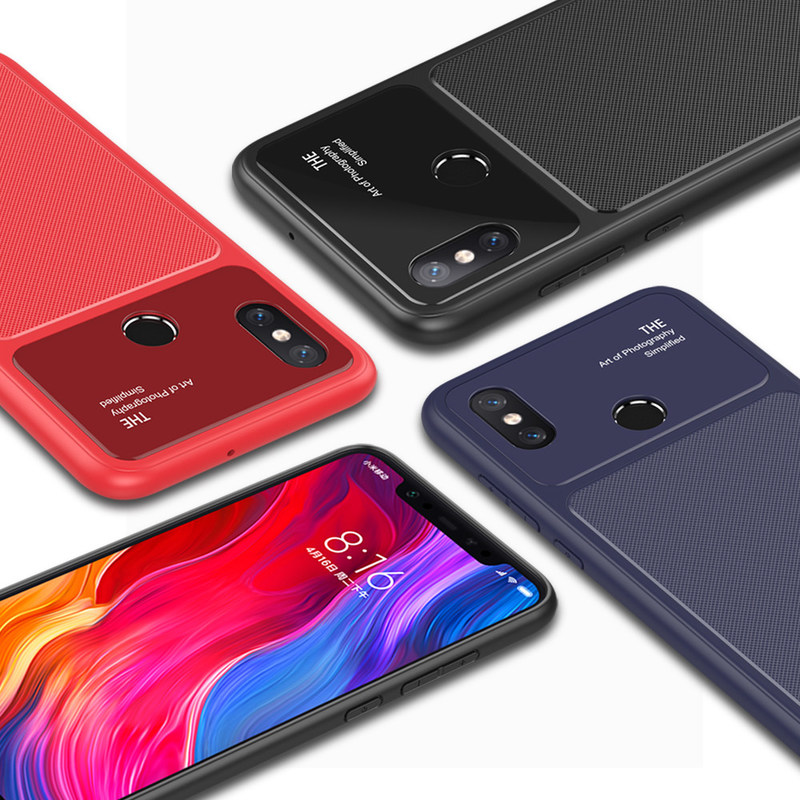 Slim Phone Case For Xiaomi Mi 8 Tpu Back Cover