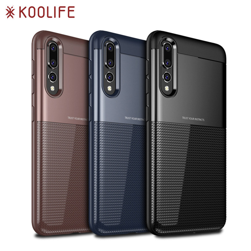 PC silicone hybrid case for Huawei P20 pro case