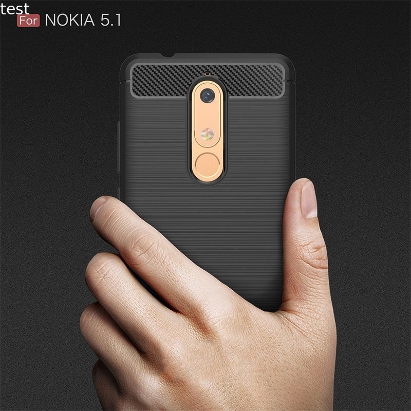 Brushed Tpu Mobile Phones Cover For Nokia 5.1 Case