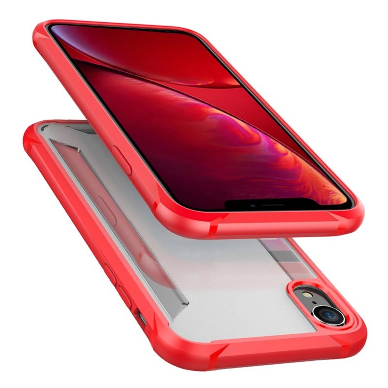 Shockproof Crystal TPU  Acrylic Phone Cases Back Cover For iPhone Xs Xsmax Xr Case