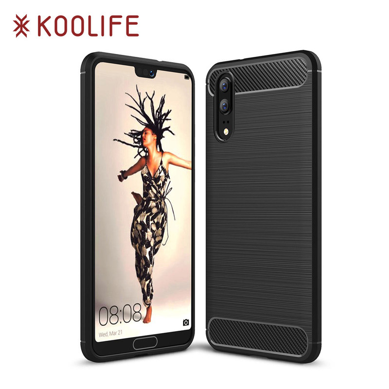 Phone case for huawei P20 carbon fiber case for P20