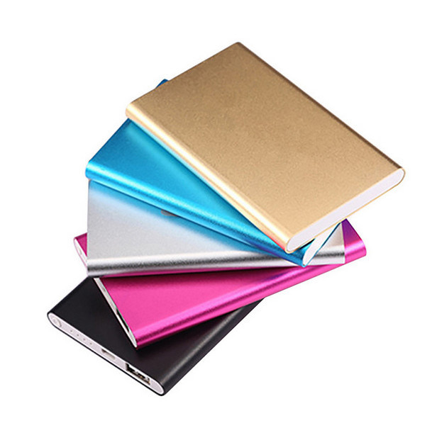 Portable Power Bank 4000mah 5000mah  Li-Polymer Power Baank Micro USB Rohs Portable Power Bank