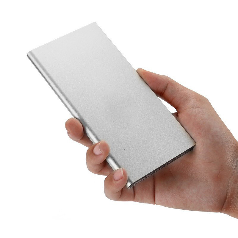 2019 Hot Sale 10000mAh Slim Power Bank External Battery Pack Charger Power Bank