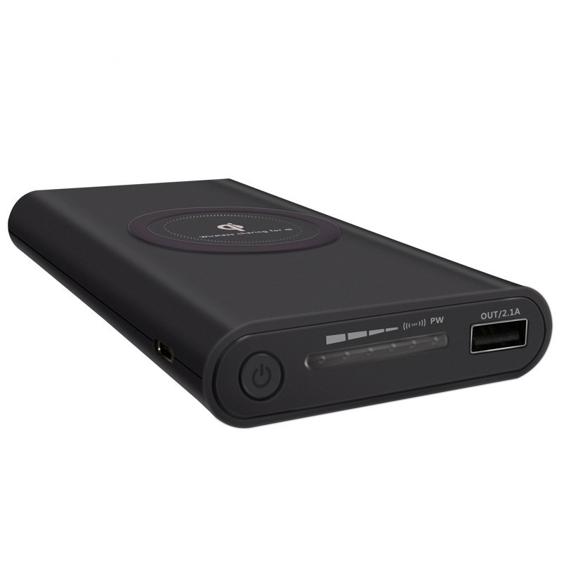 3 in 1 Qi Wireless Charger Portable power bank wireless charging 6000-10000mAh  2.1A Powerbank Quick Charger for smart Phone