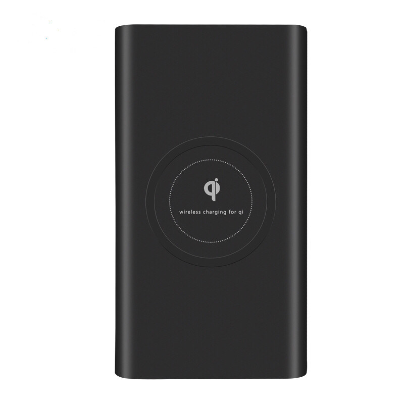 2019 newest 6000-10000mah Wireless QI Charging phone power bank  wireless charger power bank for mobile phone