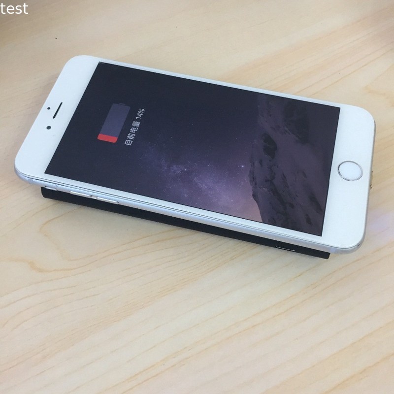 Factory 2 ports Portable with wireless receiver QI wireless power bank 10000mah