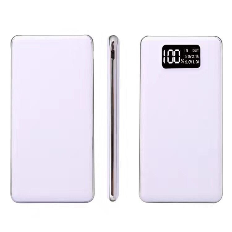 LCD screen power bank wholesale portable 20000mah power bank charger