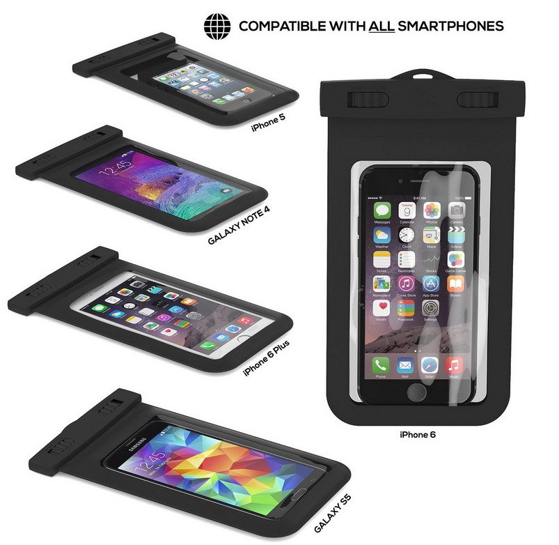 Waterproof Phone Case For iPhone  Waterproof Bag Case For outdoor activities universal waterproof phone case