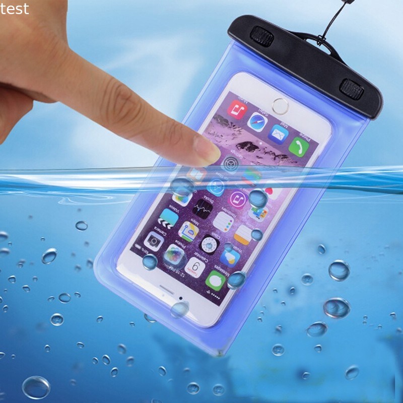 2017 Hot selling PVC water proof phone case mobile phone bag cell phone pouch with OEM for iphone7/7plus