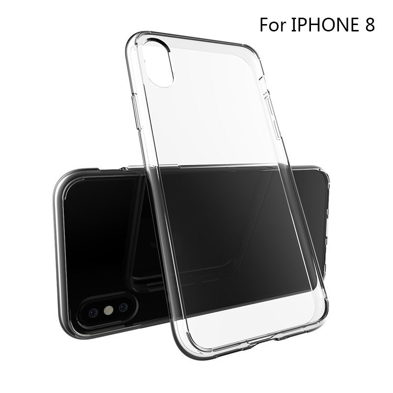 Transparent phone accessories mobile,TPU Phone Case for iPhone x