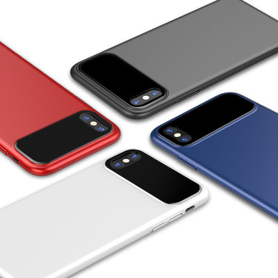 Tấm bìa mặt sau di động cho Iphone X Case thủy tinh nóng